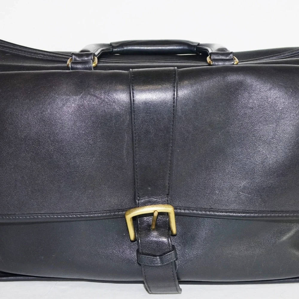 Vintage Coach‎ 5283 Harrison Briefcase Black